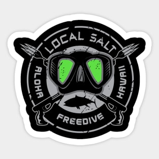 Aloha Freedive for Divers Sticker